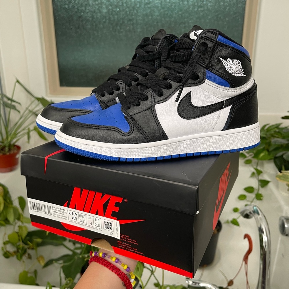 Nike Air Jordan 1 Retro High (Royal Toe 1s)